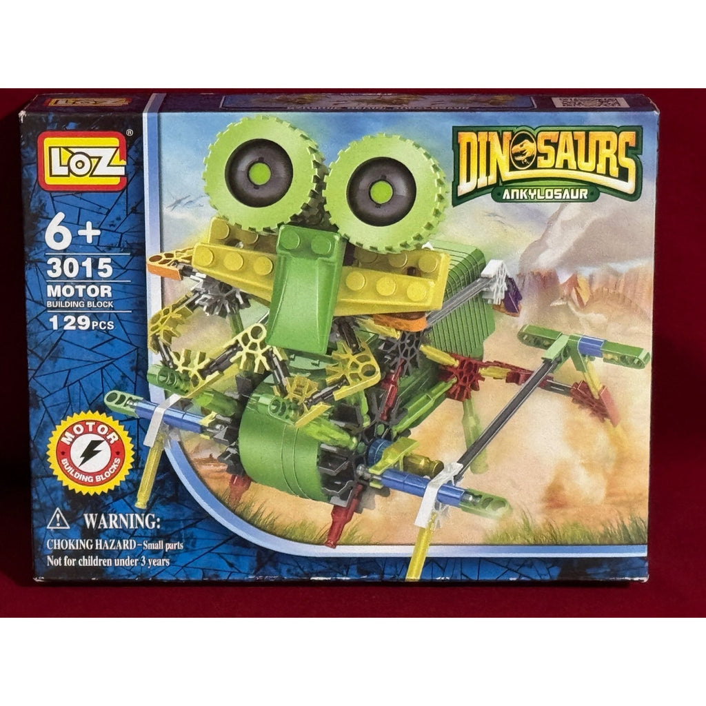 LOZ DinoSaurs 3015 Motor building block-129 pieces