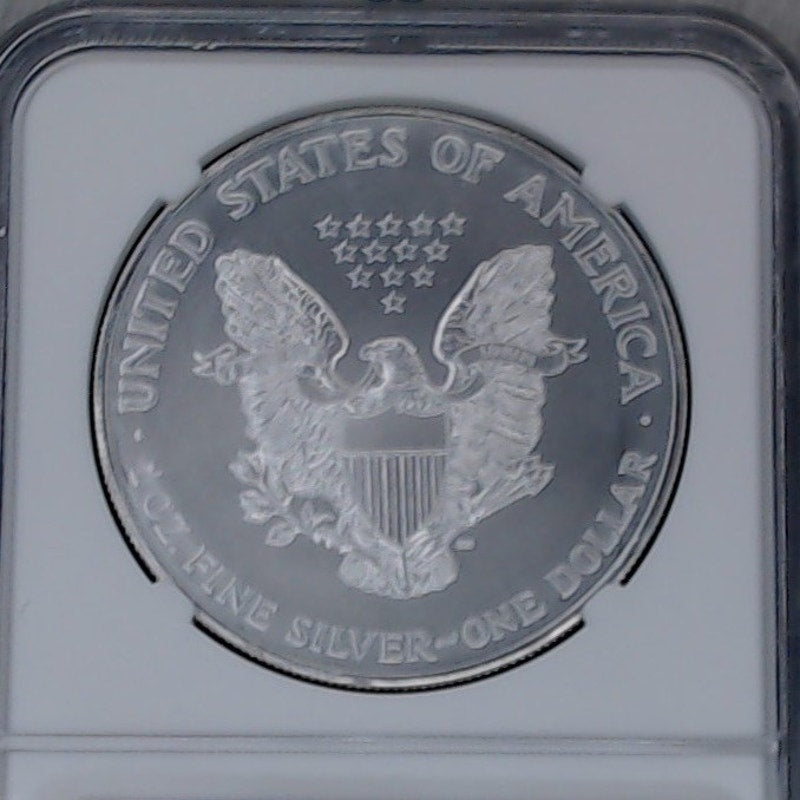 1997 Eagle S$1 ~Early Prod. Struck in 96 ~MS69 ~Pedigree From US Mint Sealed Box