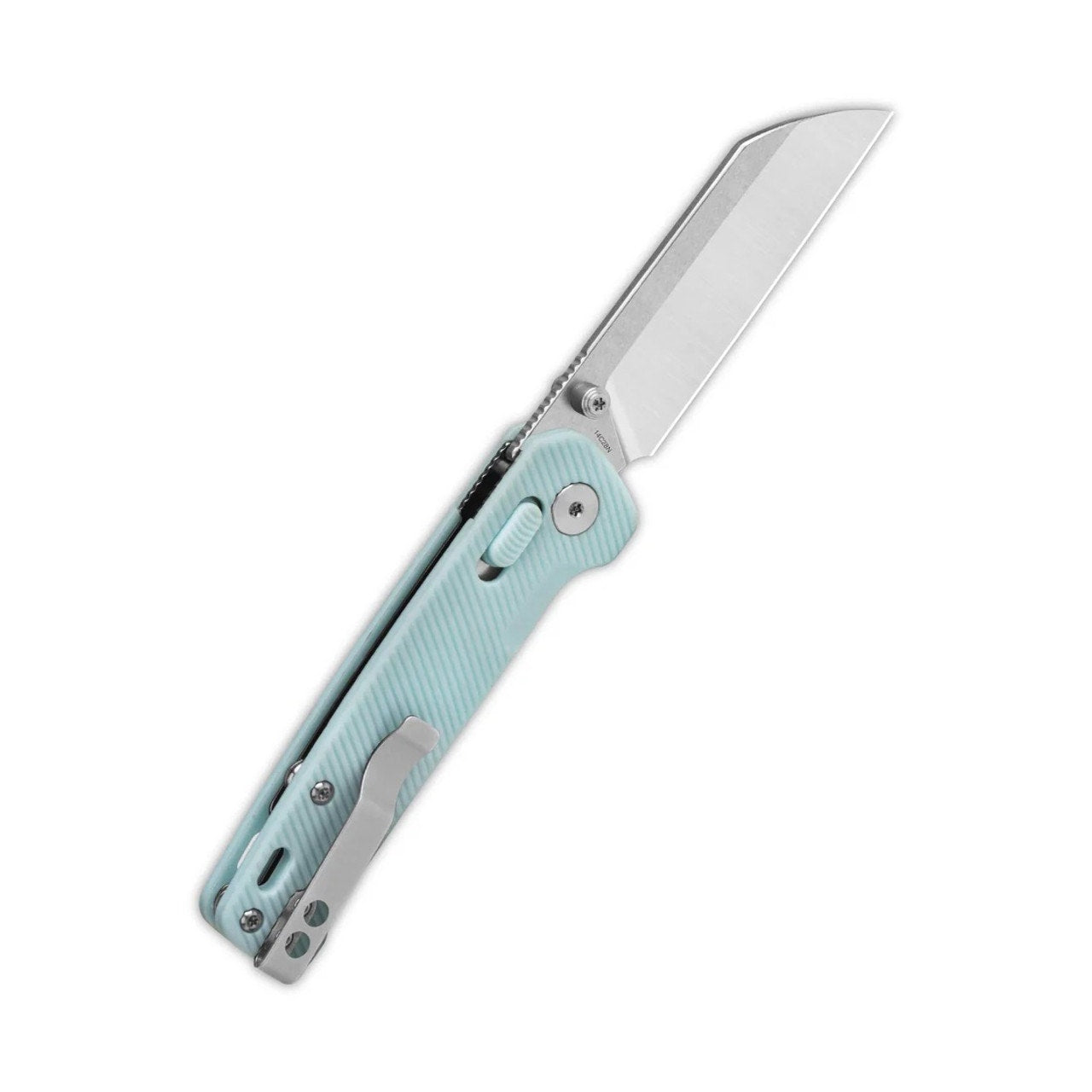 QSP ~ Penguin Glyde ~ Ice Cream Blue FRN Handle 14C28N Sheepsfoot Plain Edge