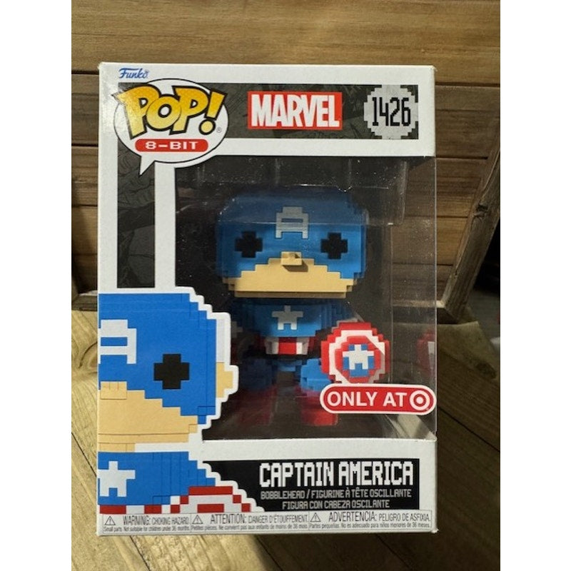Funko PoP! ~ Marvel 1429 ~ Captain America - damaged box