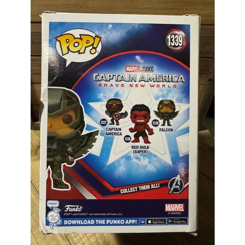 Funko PoP! ~ Captain America 1339 ~ Falcon - damaged box