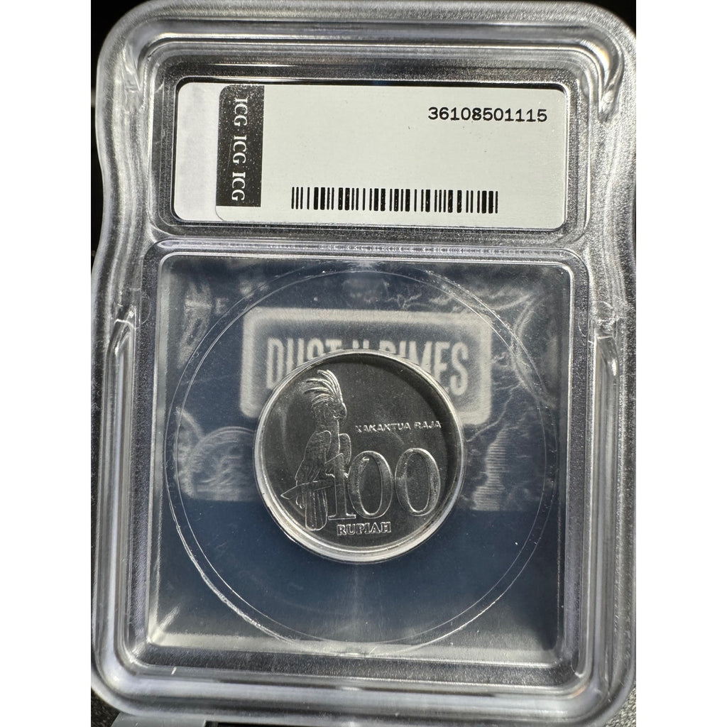 1999 Indonesian First Edition 100 Rupiah ICG-Genuine