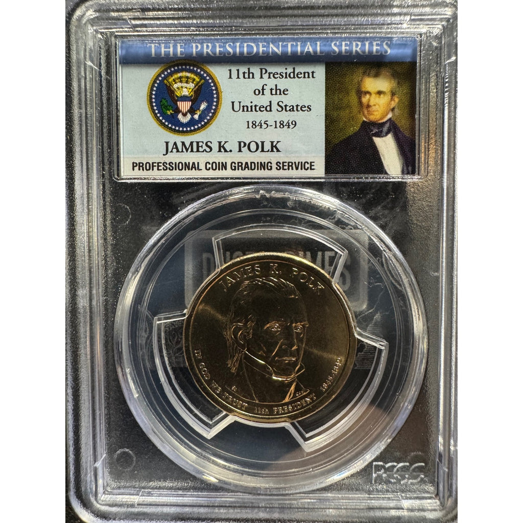 2009-D Dollar James K. Polk Position B - First Day of Issue