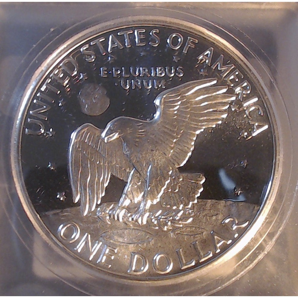 1972-S ~ Eisenhower S$1 ~ ICG PR70DCAM