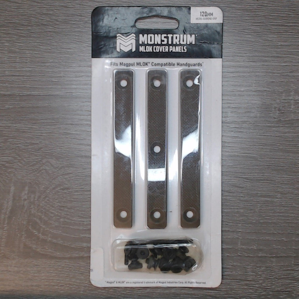 Monstrum MLOK Cover Panels - 120mm Micro-Diamond Flat Dark Earth