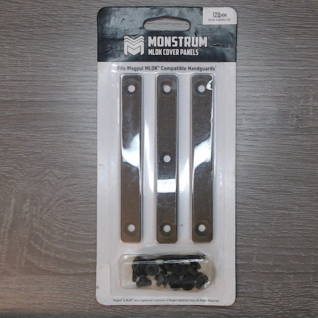 Monstrum MLOK Cover Panels - 120mm Micro-Diamond Flat Dark Earth