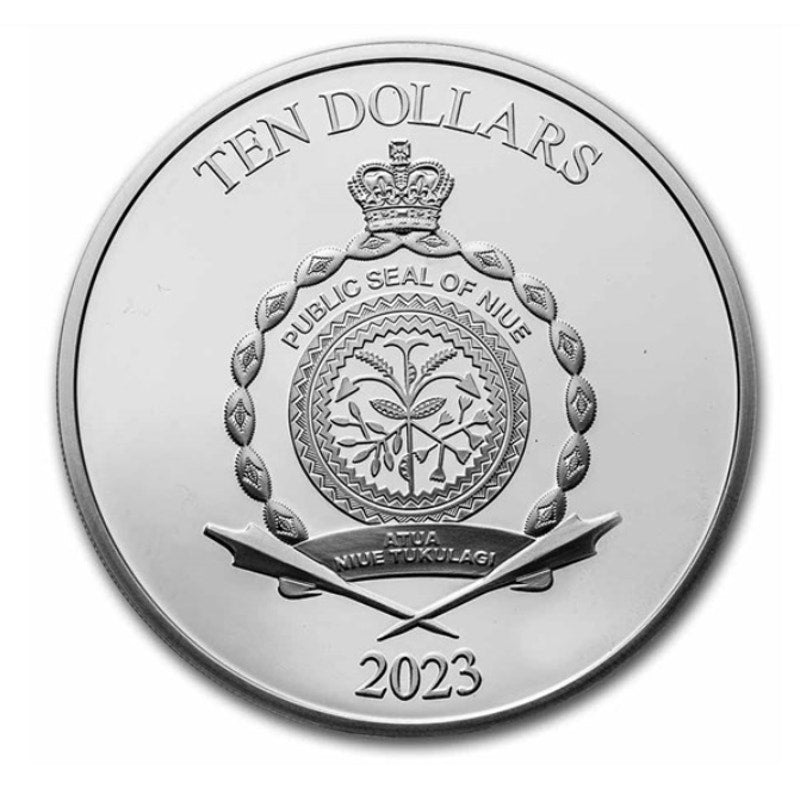Marvel ~ The JOKER™ ~ DC Villains ~ 3 Oz Silver Coin 10$ Niue 2023 ~ Limited