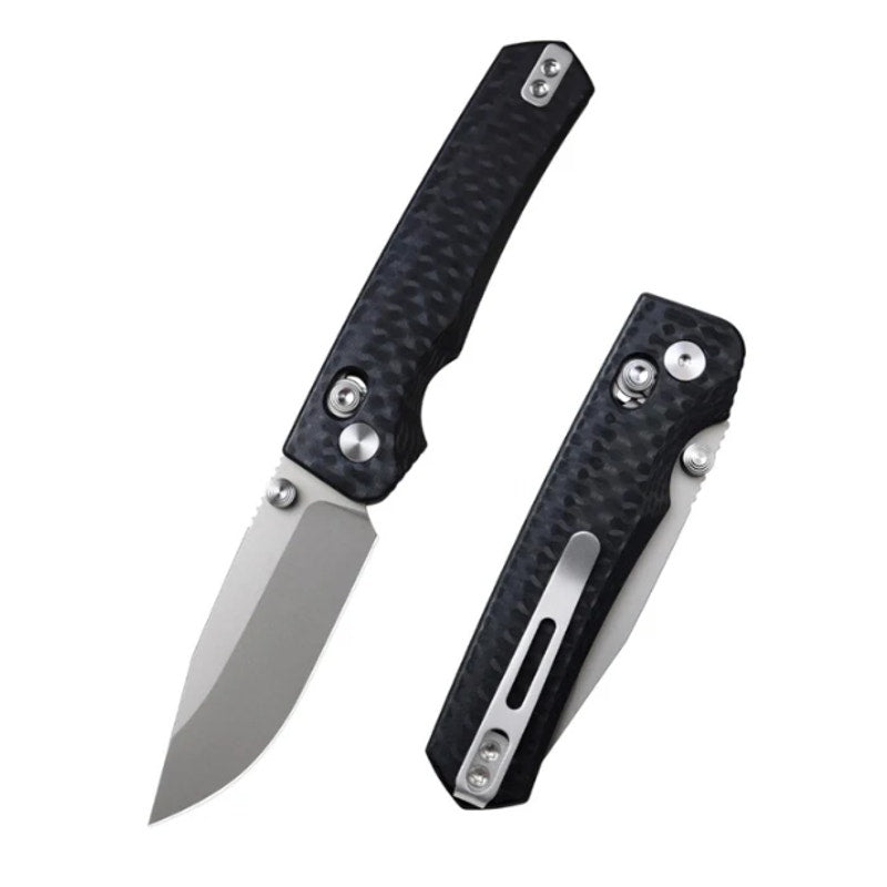 Remette ~ RT Aurora EDC Knife – 2.75" Sandblasted 14C28N Blade, G10 ~ Aura G1
