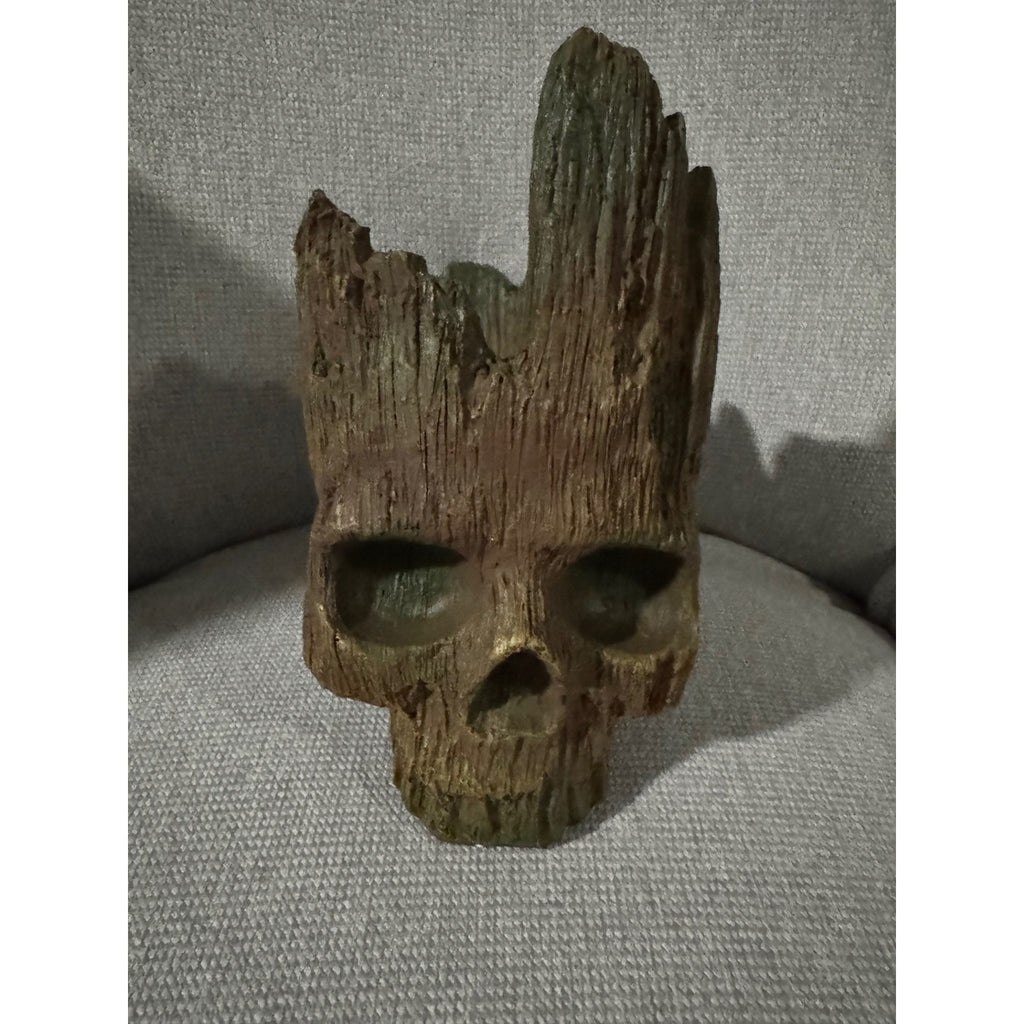 Creepy Halloween Skull Planter
