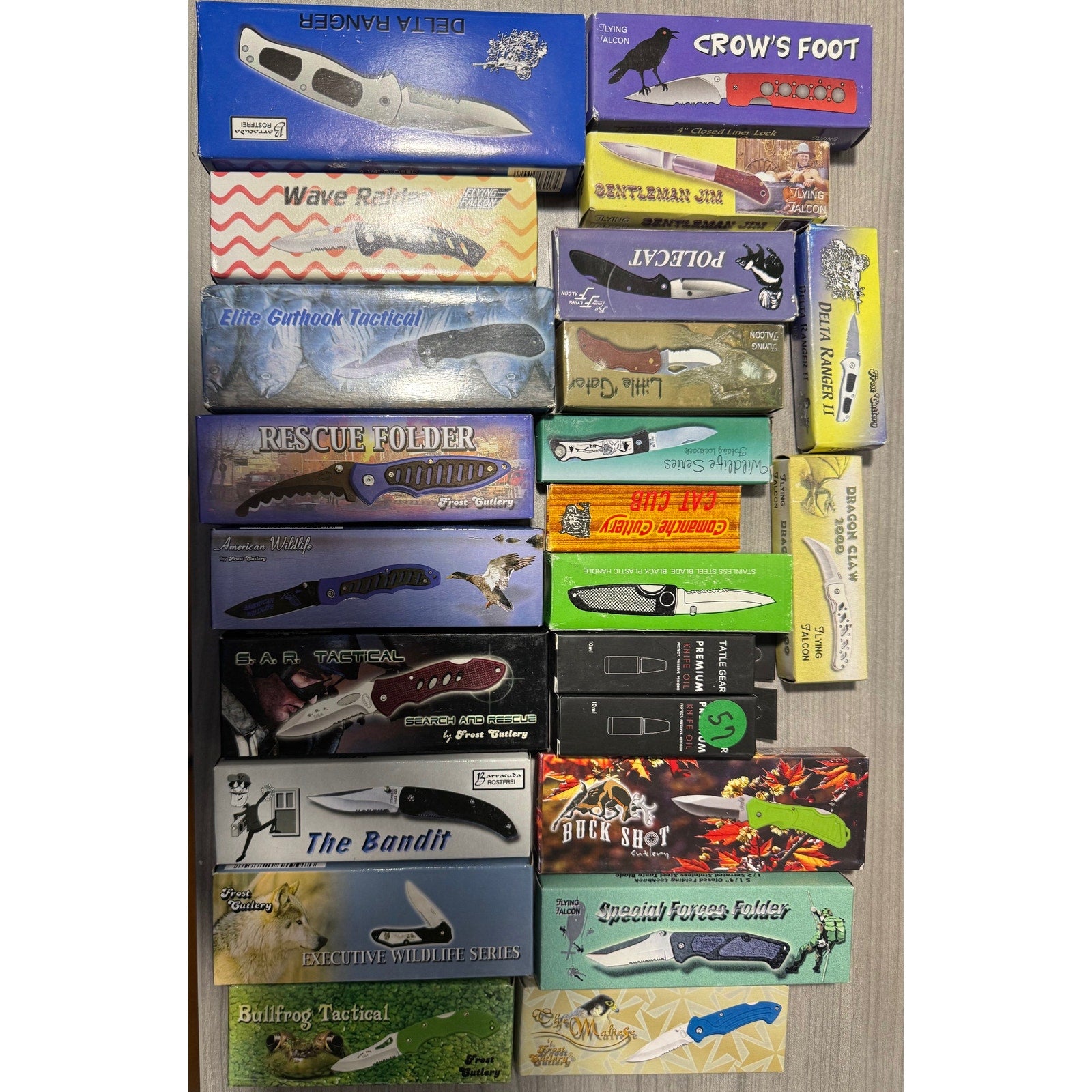 Random Assortment Folding Knives - NEW IN BOX - Reseller Bundle