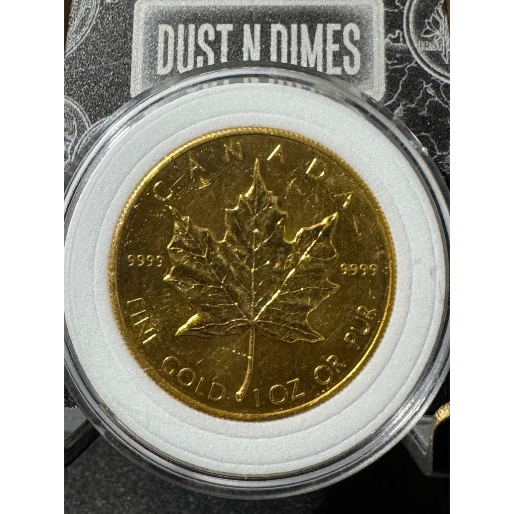 1985 $50 ~ 1oz .9999 Fine GOLD Maple Leaf