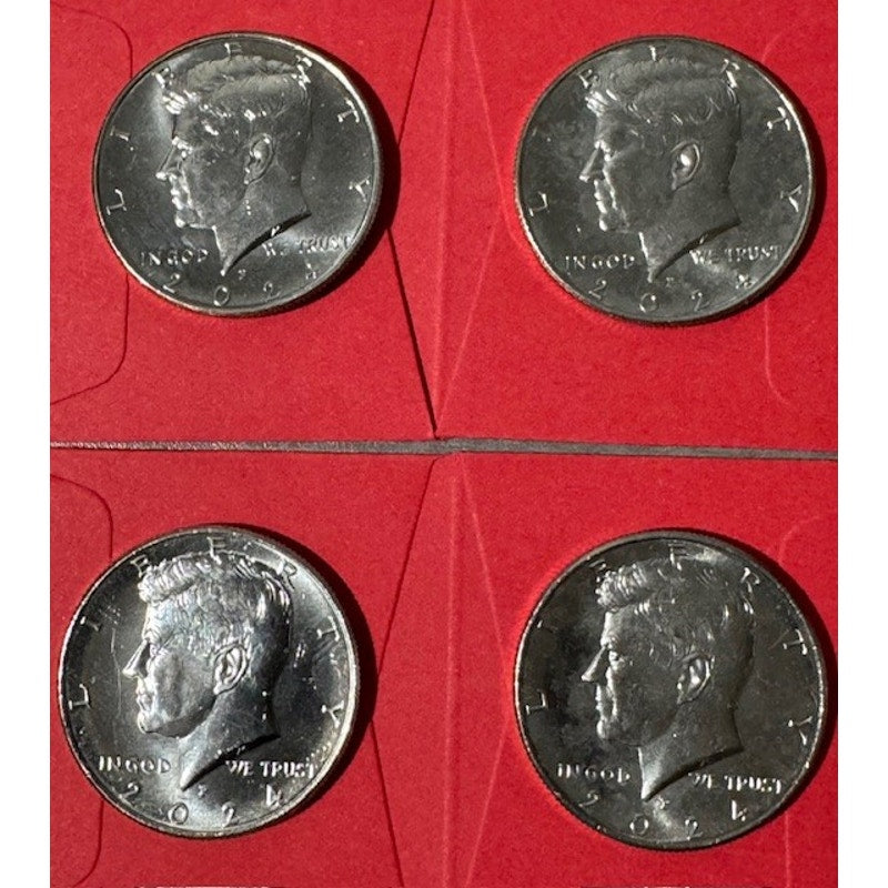 2024 P ~ Kennedy Half Dollar ~ Qty 8