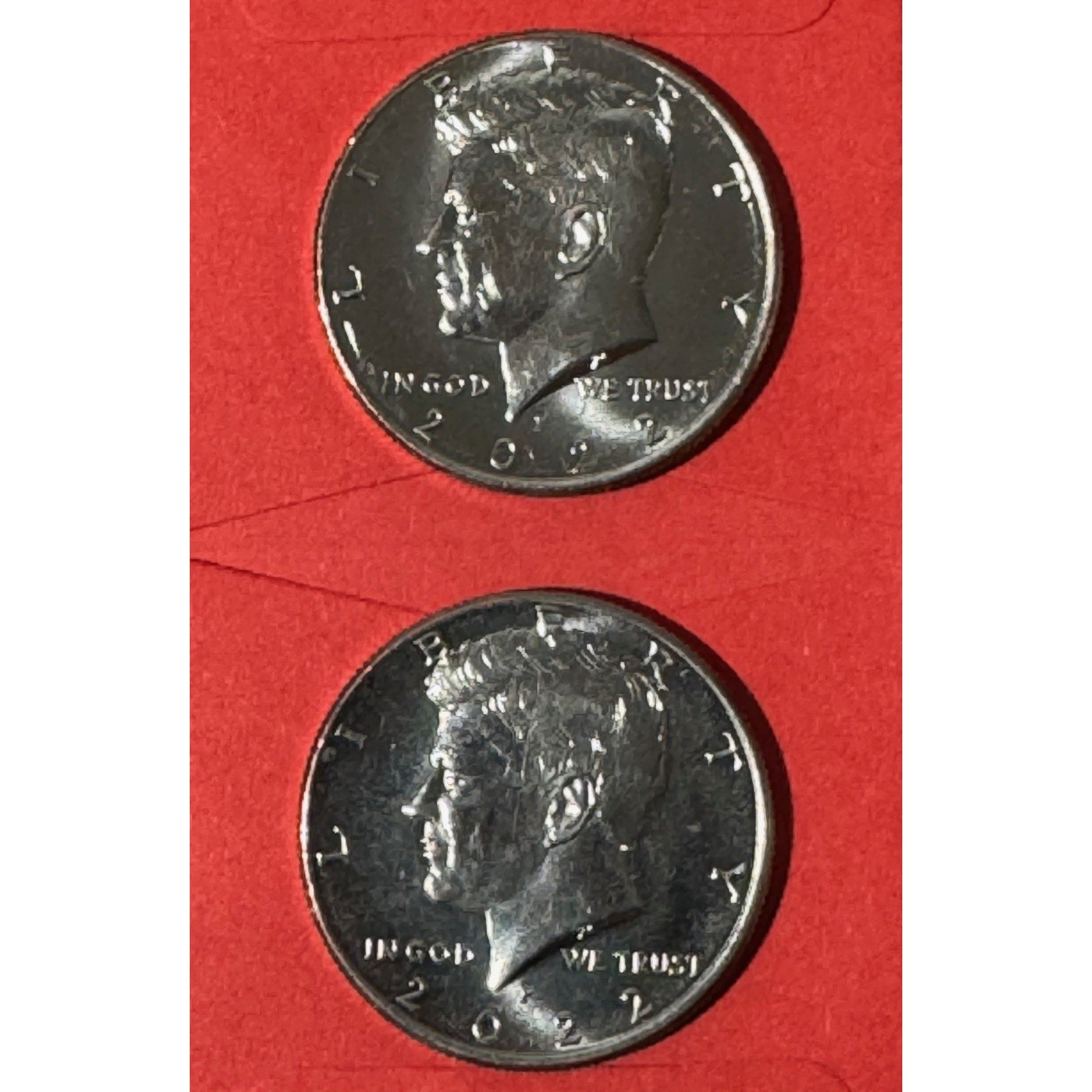 2022 P ~ Kennedy Half Dollar ~ Qty 2