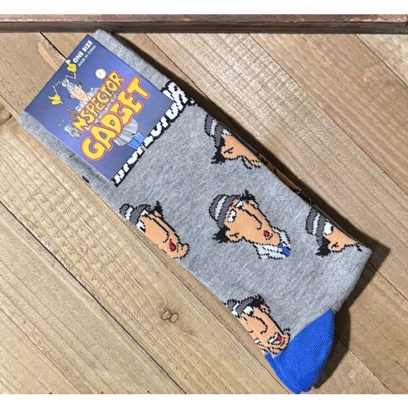 Novelty Socks ~ Inspector Gadget ~ One Size
