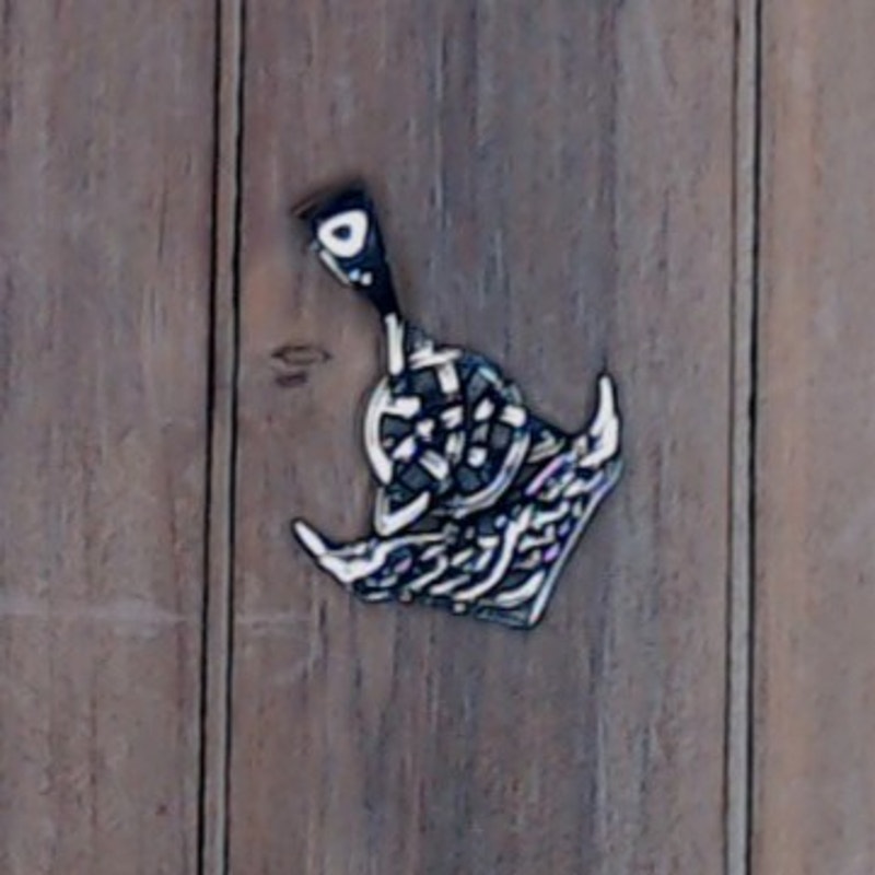 Stainless Anchor Pendant ~ Approx 2' x 1.5' x .25