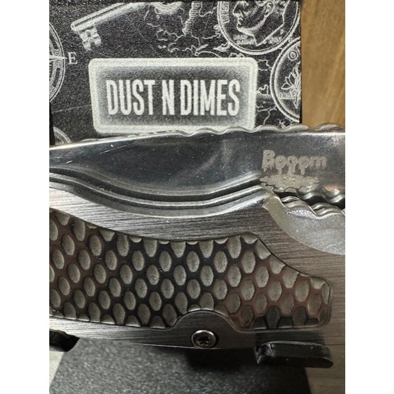 Booom! Knife ~ 8.5" All Stainless Construction ~ 7oz Behemoth