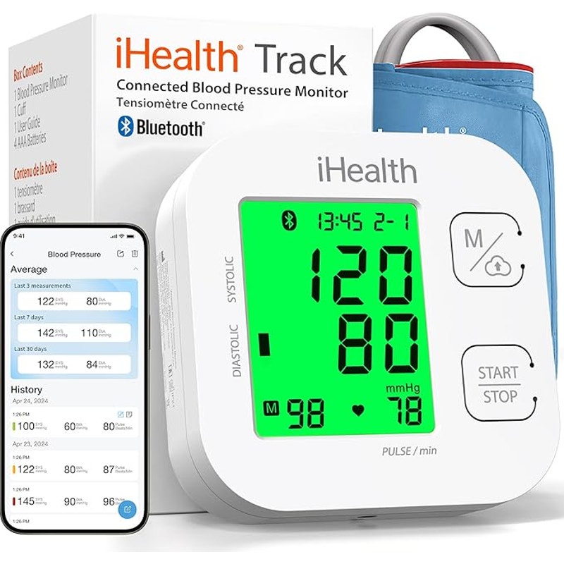 iHealth Track ~ Bluetooth Blood Pressure Monitor