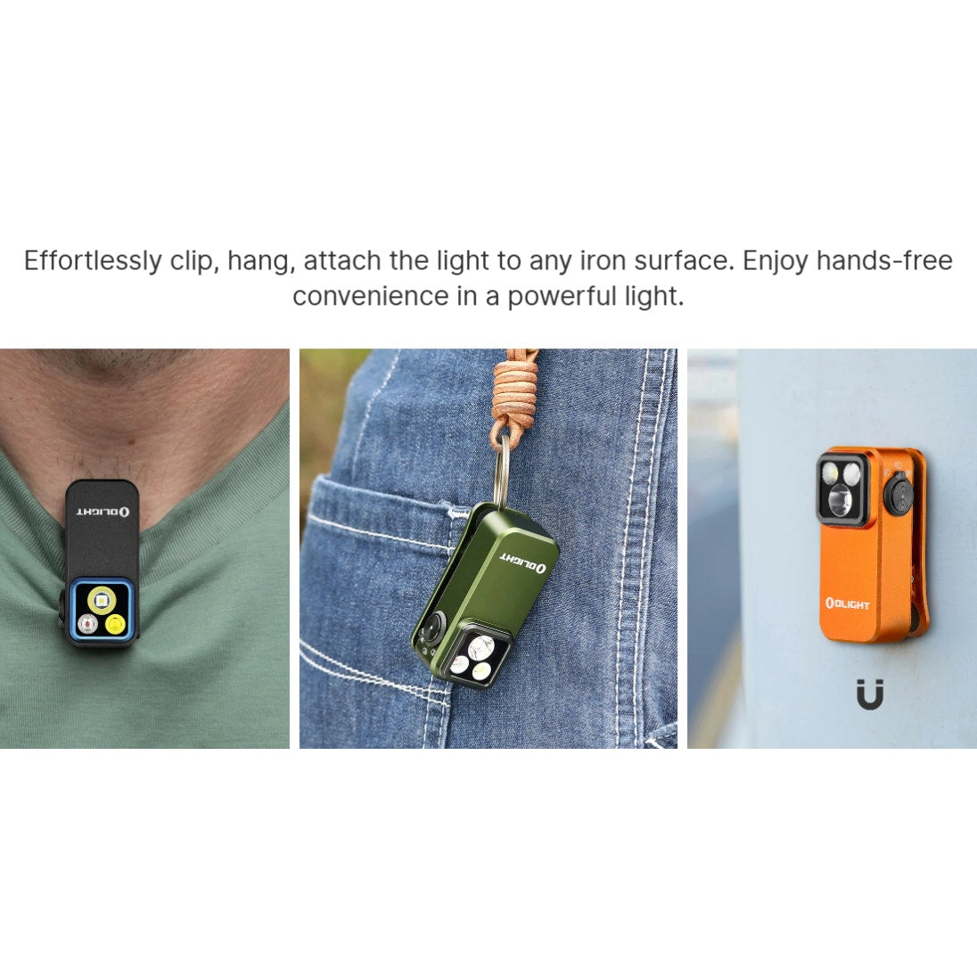 OLIGHT Oclip Pro High Power Flashlight - EXLUSIVE Navy Nuke Club Edition