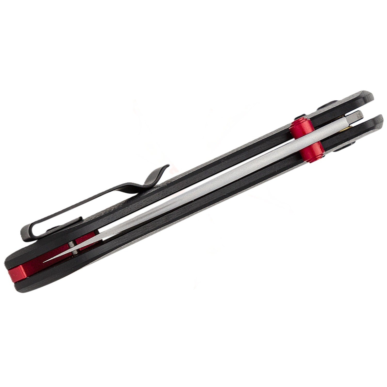 Vosteed ~ Mini Nightshade 2.6" 14C28N Stonewashed ~ Black G10 Handles