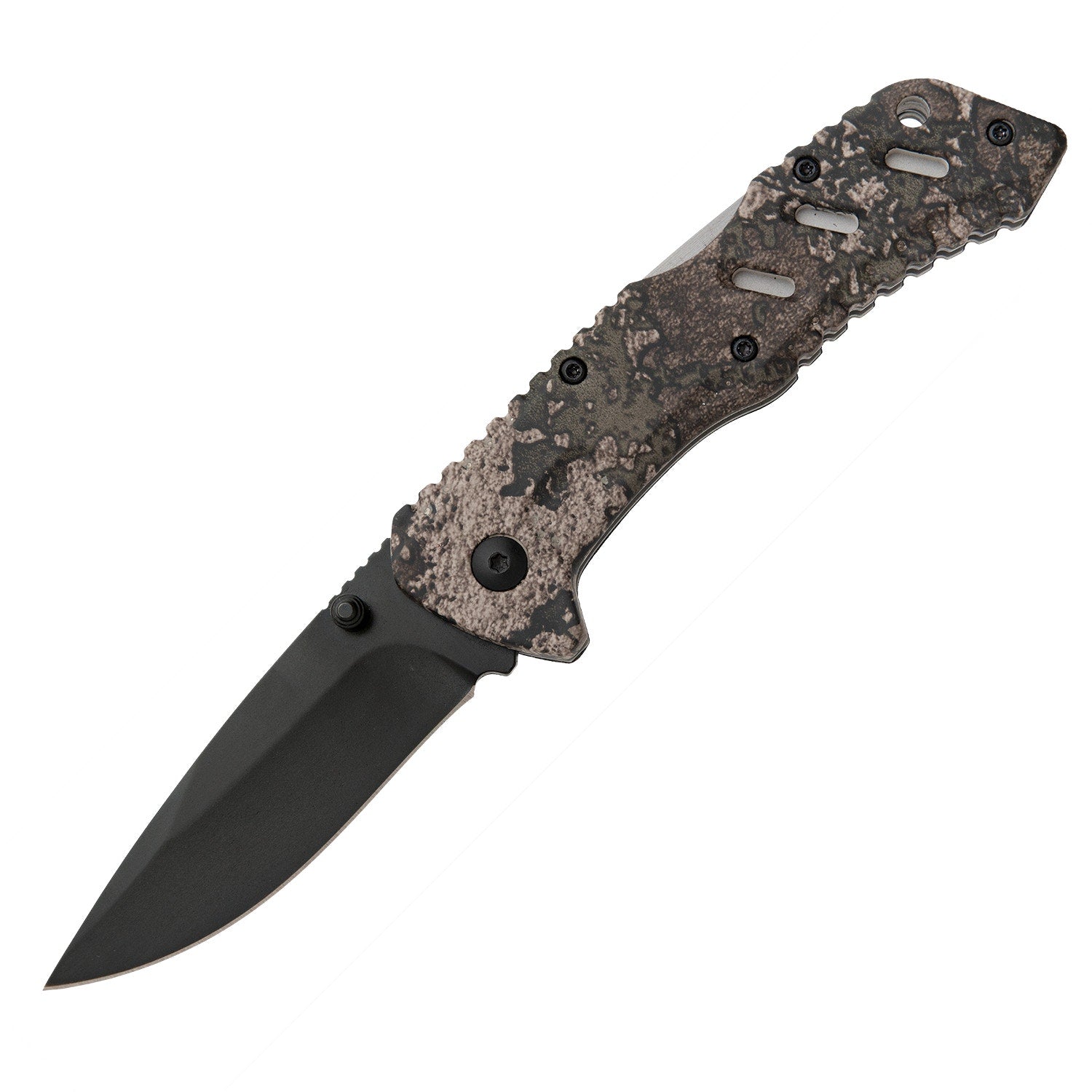 Bear & Son Cutlery ~ 4 1/2″ TrueTimber® Strata Camo Zytel® Assisted Open