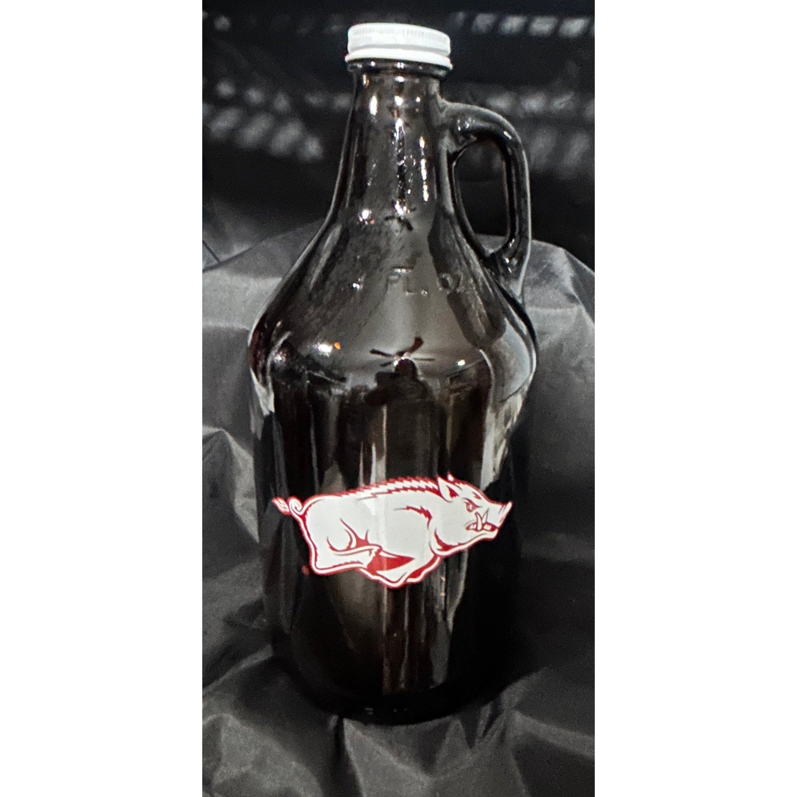 Arkansas Razorback ~ 64oz. Beer Growler