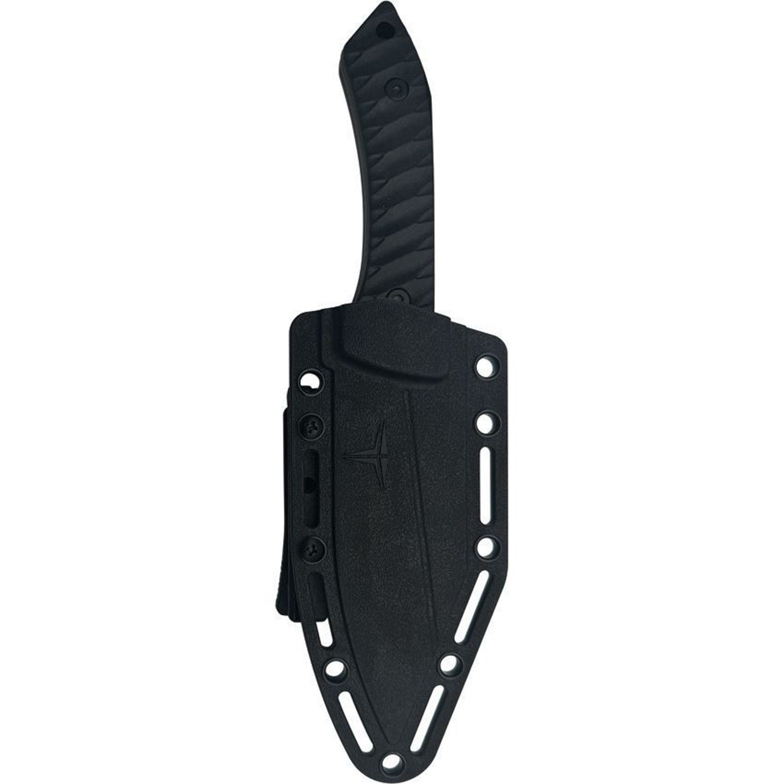 Takumitak ~ ASYM 3cr13 Fixed Blade Knife ~ Kydex Sheath~Belt Clip ~ extra scales