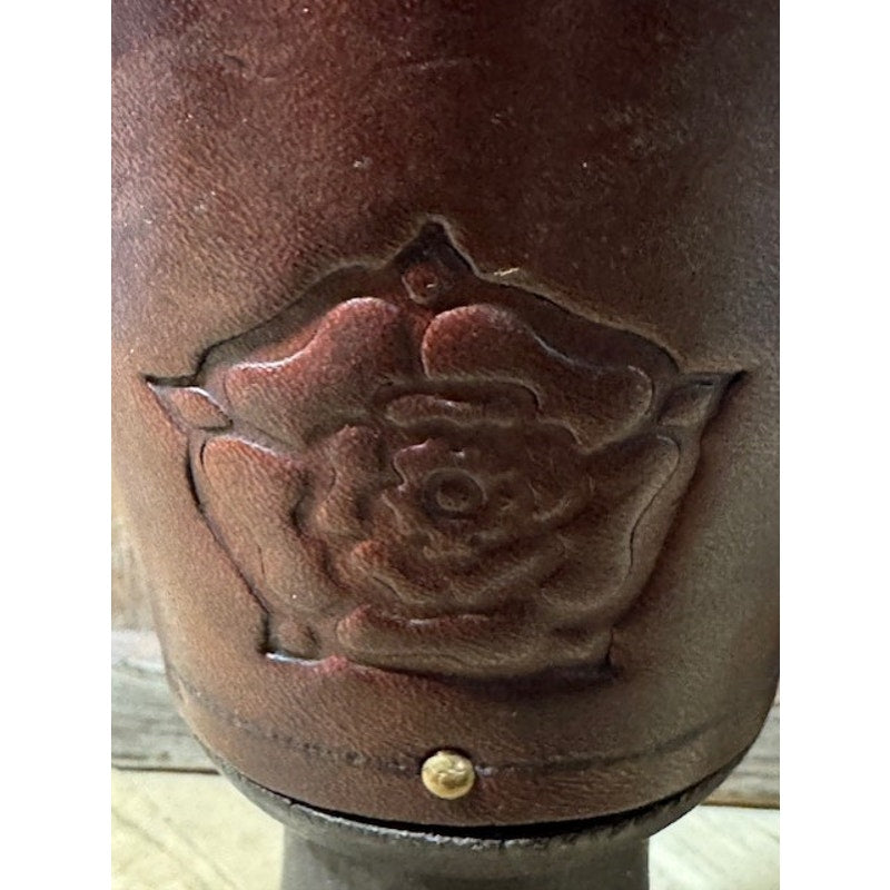 5 3/4" Hampton Court Palace Leather Tudor Goblets - Qty. 2