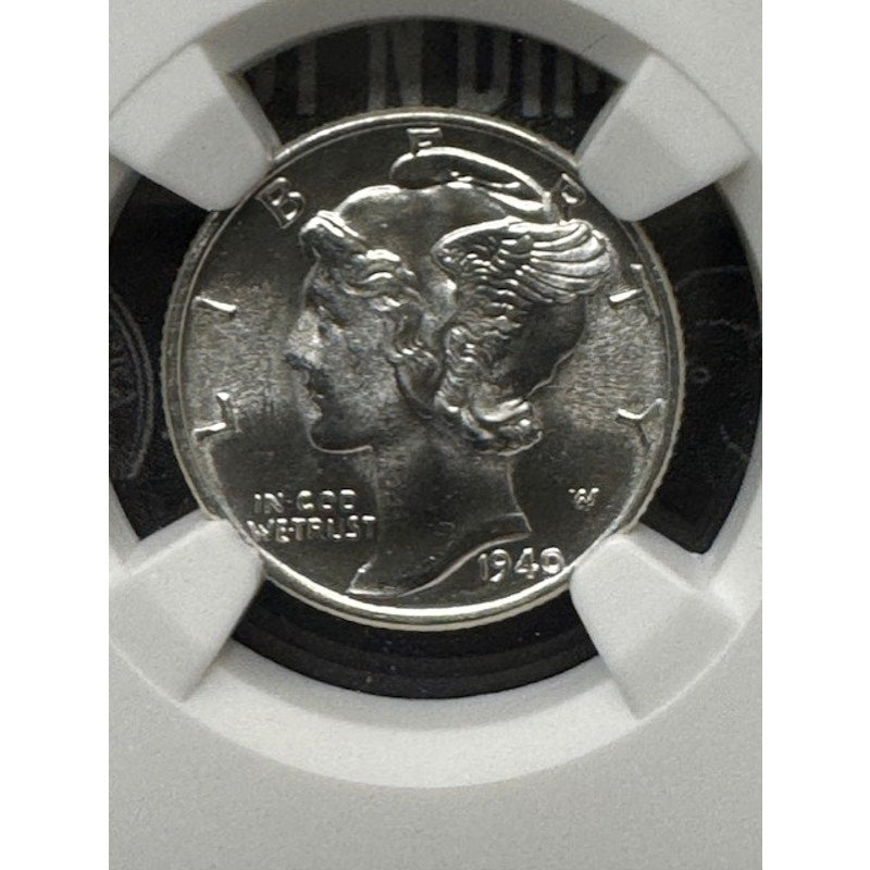 1940 ~ 10c Mercury Dime ~ NGC MS66 FB