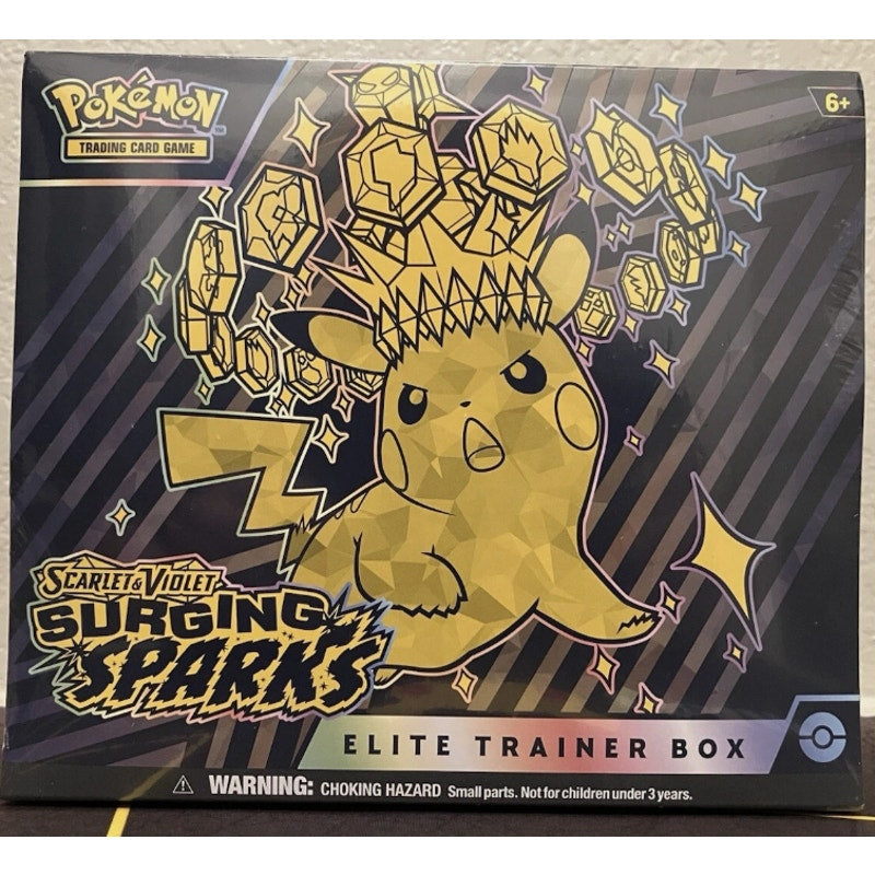 Pokemon TCG Surging Sparks ETB Elite Trainer Box Brand NEW Factory Sealed