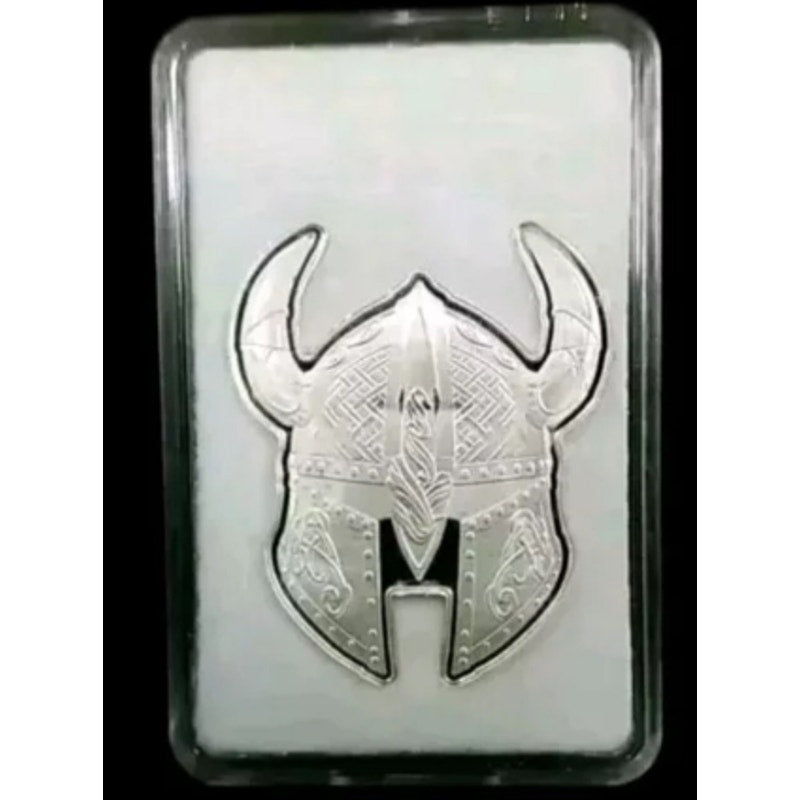 SEALED 5 Gram .999 fine silver Viking Helmet - Pan Silver Company