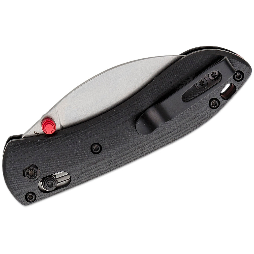 Vosteed ~ Mini Nightshade 2.6" 14C28N Stonewashed ~ Black G10 Handles