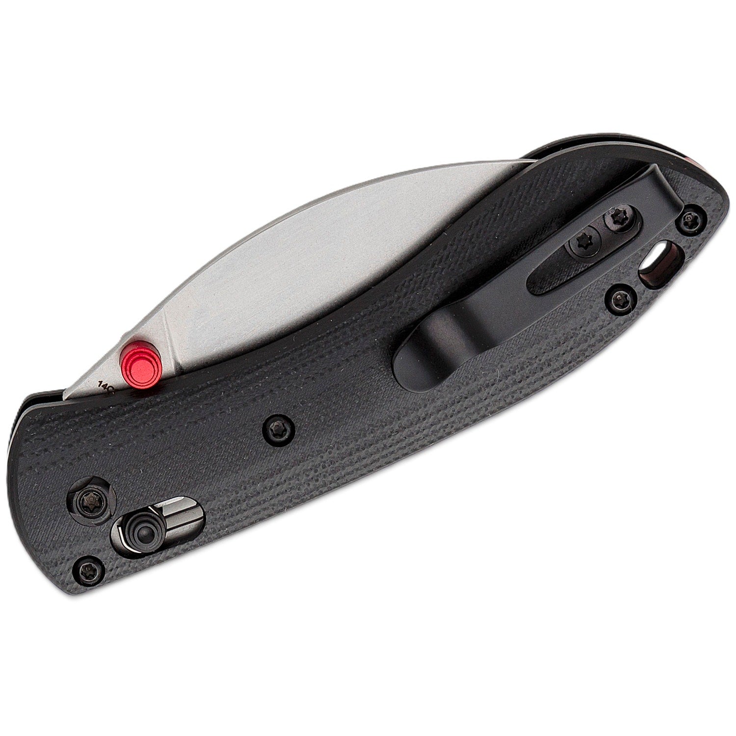 Vosteed ~ Mini Nightshade 2.6" 14C28N Stonewashed ~ Black G10 Handles