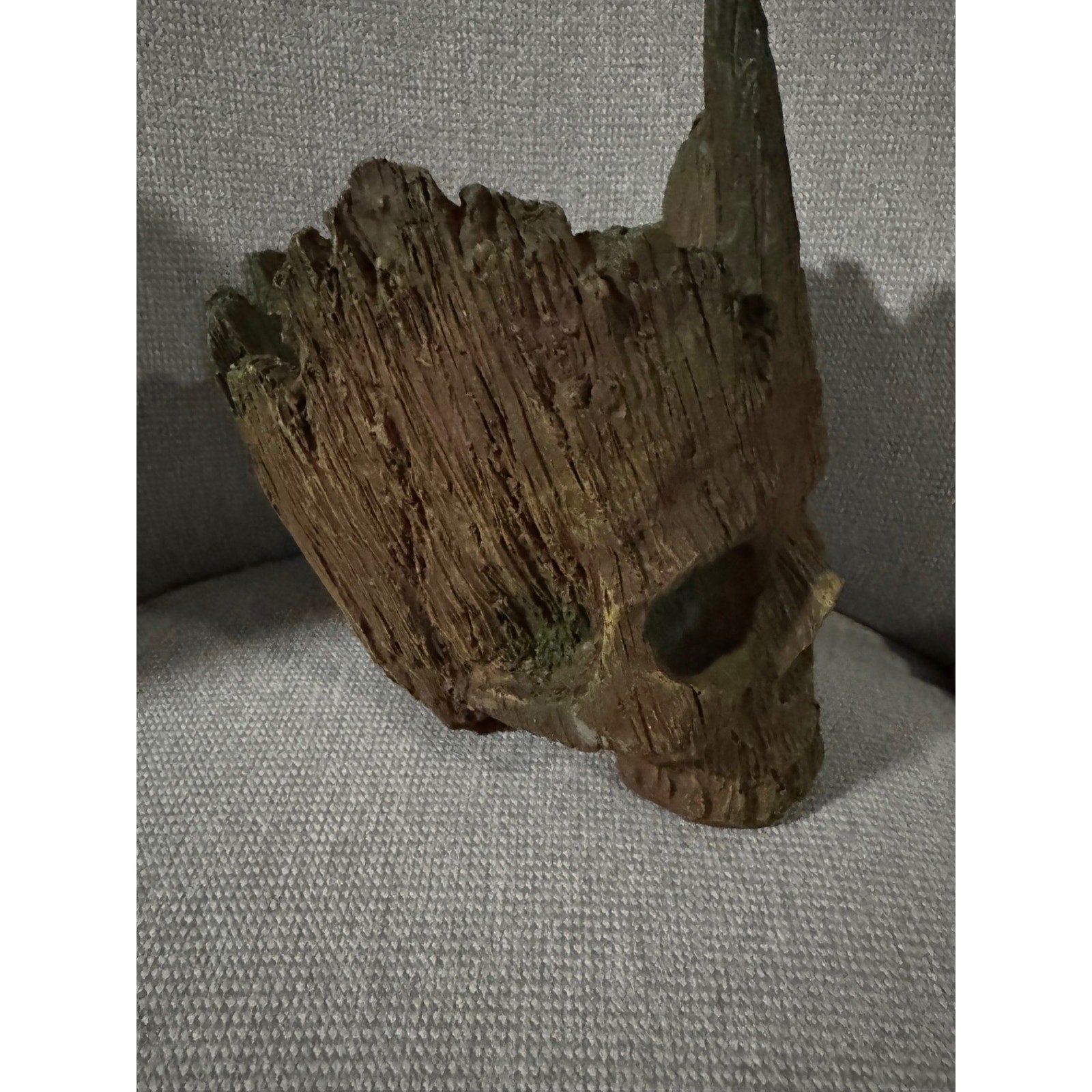 Creepy Halloween Skull Planter