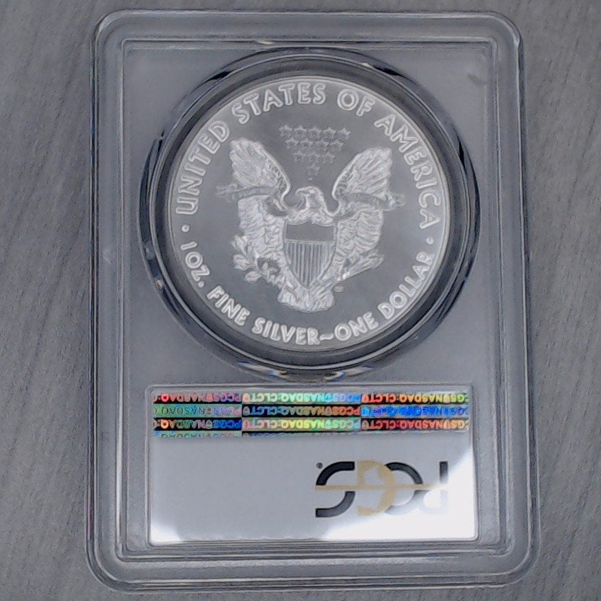 2017-W ~ $1 Silver Eagle ~ First Strike ~ PCGS MS70 ~ West Point Label