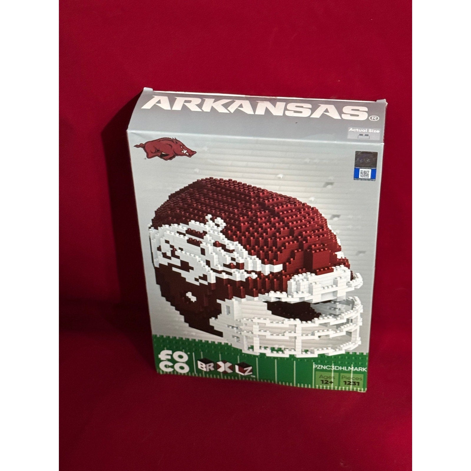 Arkansas Razorbacks - Block Puzzle Art