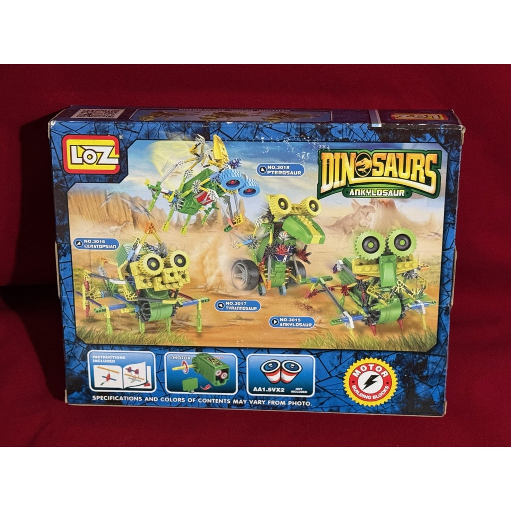 LOZ DinoSaurs 3015 Motor building block-129 pieces
