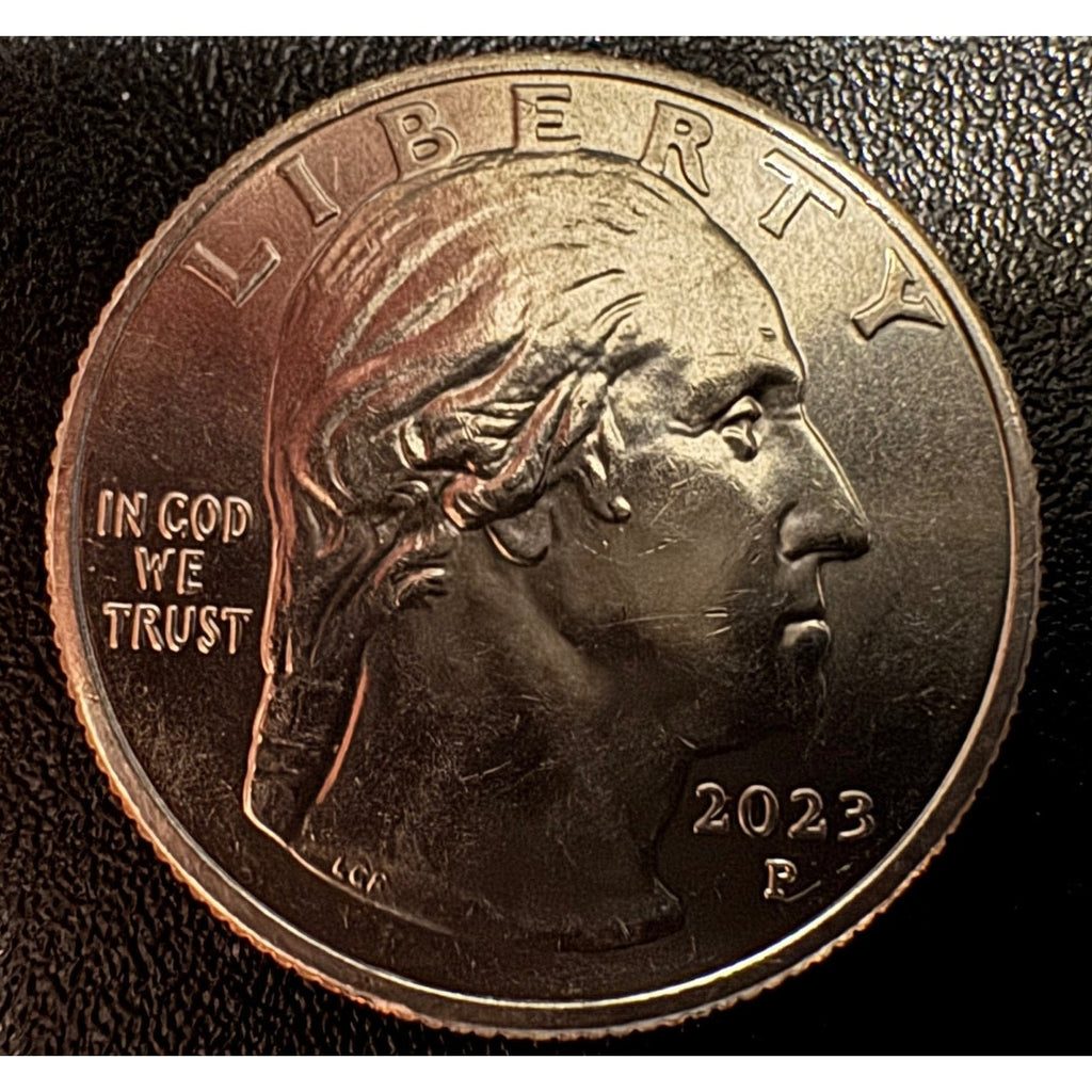 2023 P Jovita Idar Quarter ~ Mint Error Coin with 'In Cod We Trust'