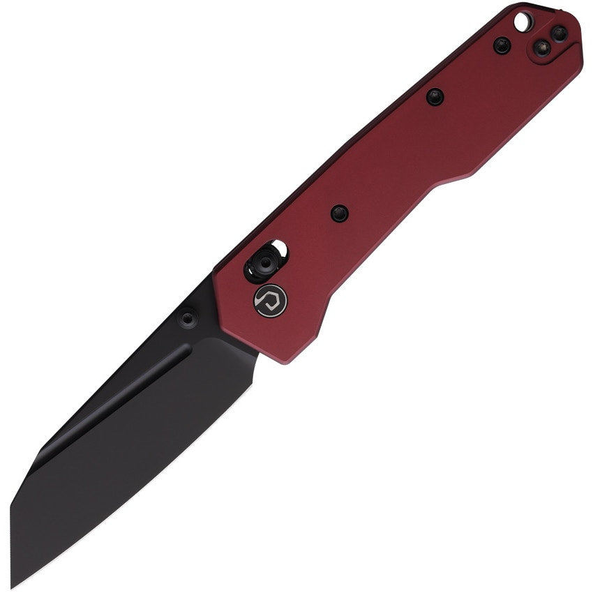 DEFCON ~ Axis Lock Pocket Knife Dark Red ~ TD021PP