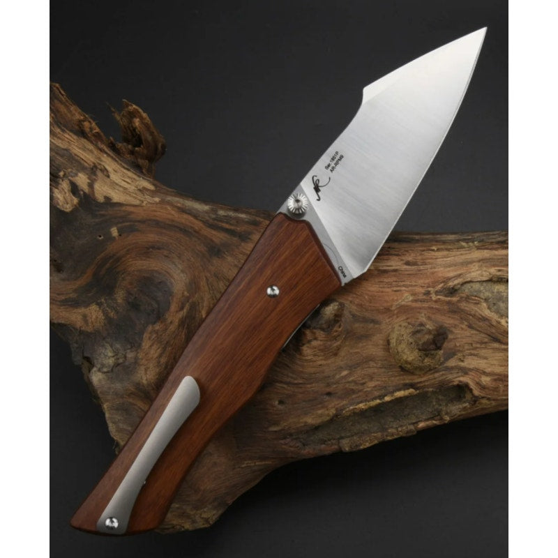 Artisan Cutlery Ahab Blade Wood Handle Folding Knives