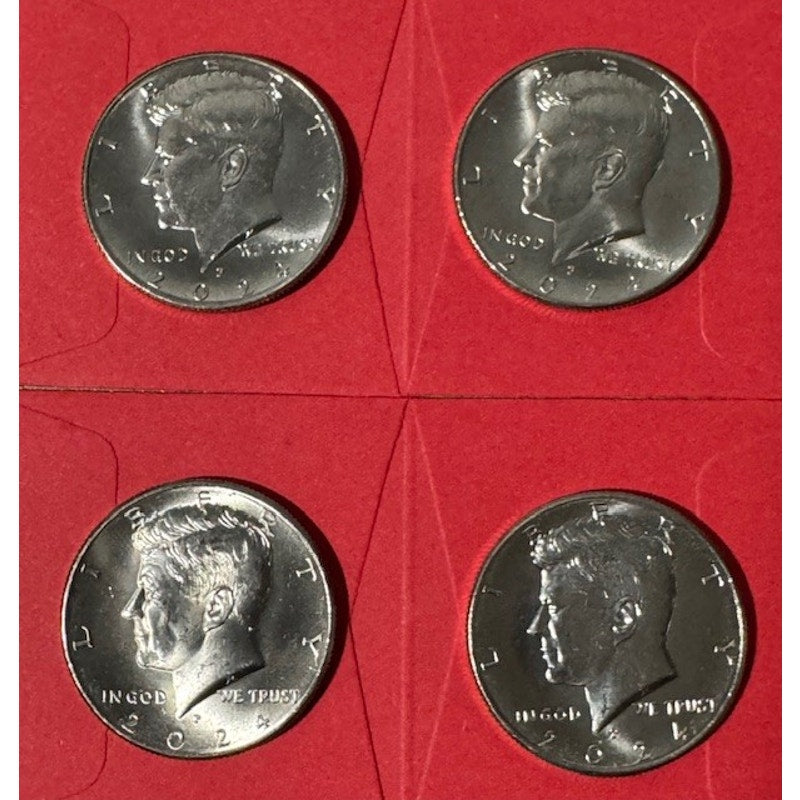 2024 P ~ Kennedy Half Dollar ~ Qty 8