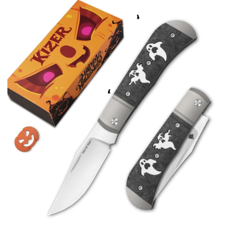 Kizer ~ Halloween ~ Trestle Titanium~Carbon ~ LIMITED ++ Bonus Dragoncut Pouch