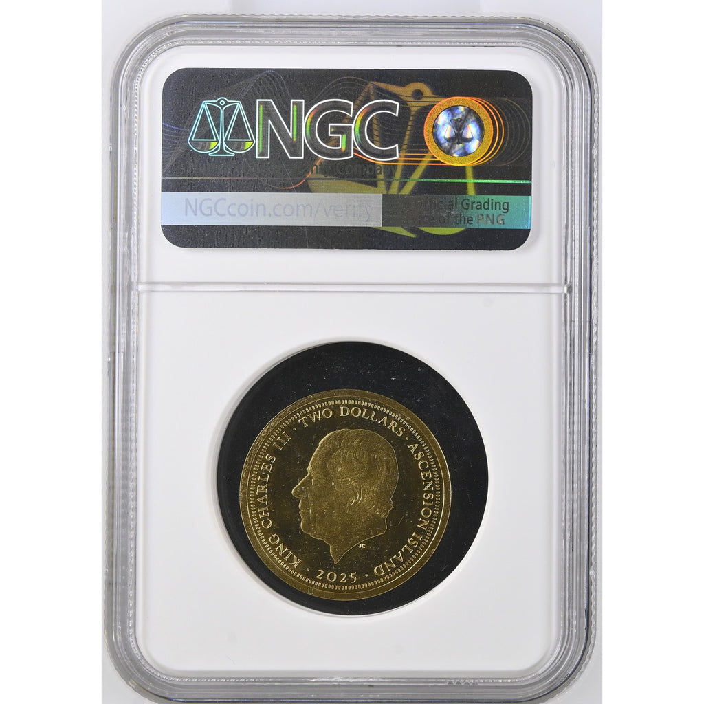2025 ~ G$2 ( GOLD ) Ascension Snake First Day of Issue ~ NGC PF 70 ULTRA CAMEO