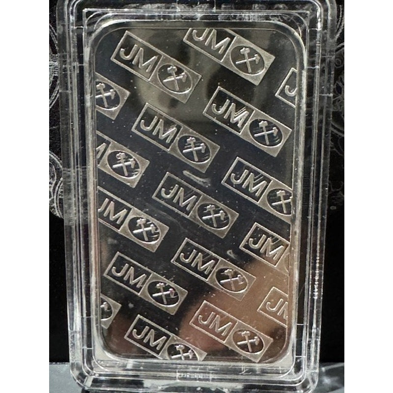 1 Troy oz .999 Fine Silver Johnson Matthey Bar