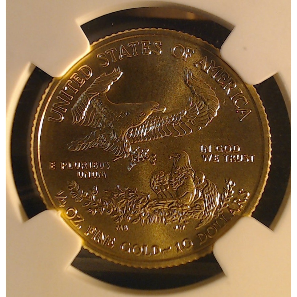 2012 G$10 Gold Eagle ~ NGC MS70