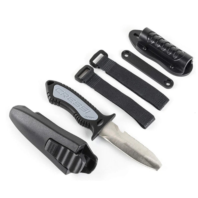 Cressi ~ GRIP BLUNT ~ Diving Knife ~ *new stock-damaged packaging
